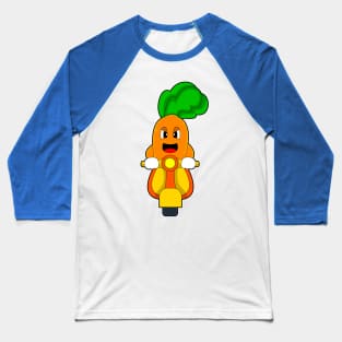 Carrot Scooter Baseball T-Shirt